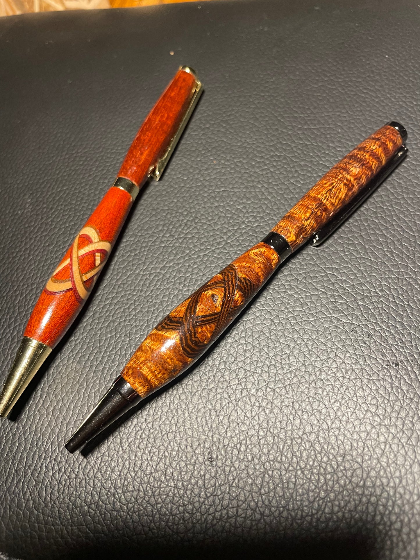 Koa wood pens