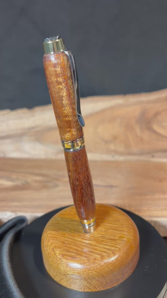 Hand-Turned Hawaiian Koa Big Ben Cigar Pen